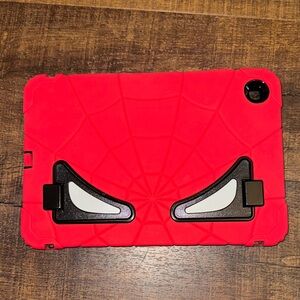 Spider-Themed Red Tablet Case 11”